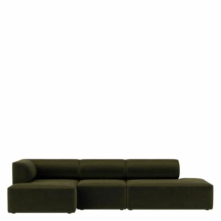 Eave Modular 3-zits Chaise Longue Open