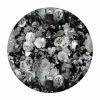 Eden Queen B&W Round Vloer- en Wandkleed