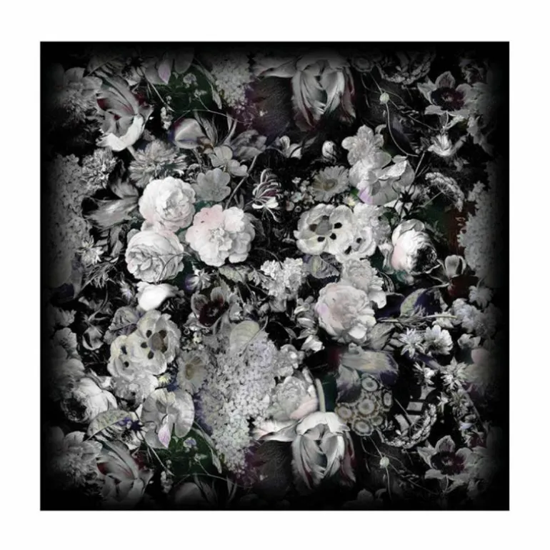 Eden Queen B&W Square Vloerkleed