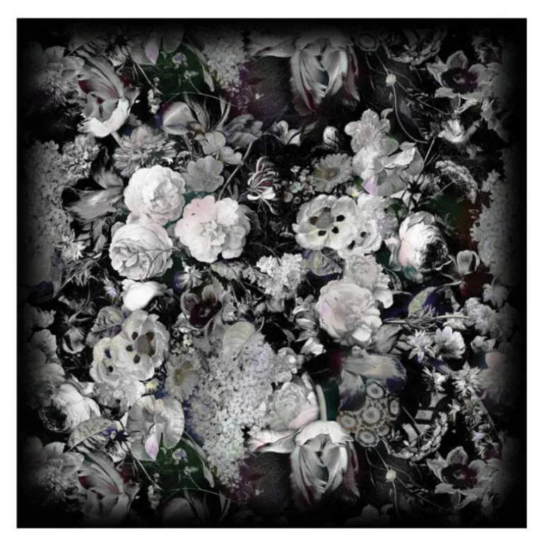 Eden Queen B&W Square Vloerkleed