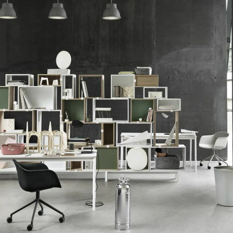 Fiber Armchair Bureaustoel, Niet Verstelbaar