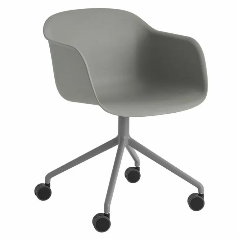 Fiber Armchair Bureaustoel, Niet Verstelbaar