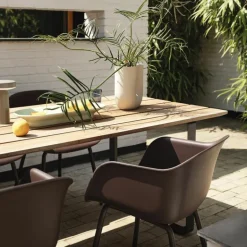 Fiber Outdoor Stoel Met Armleuning