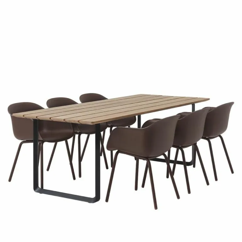 Fiber Outdoor Stoel Met Armleuning