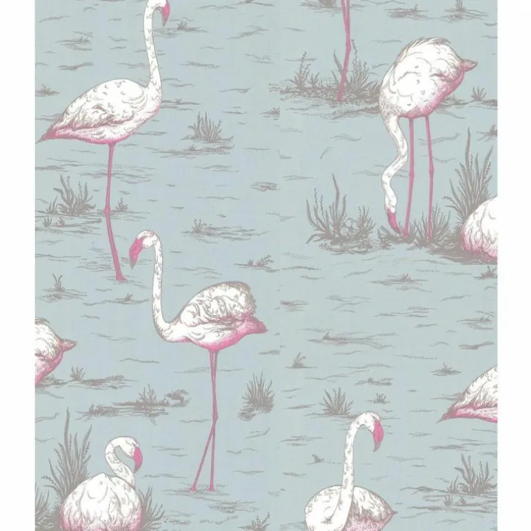 Flamingos Behang