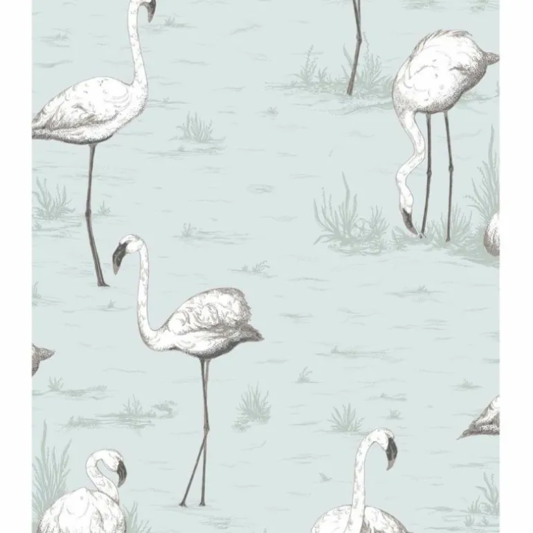 Flamingos Behang