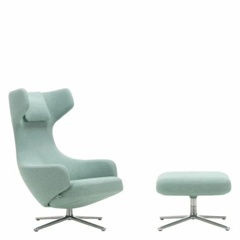 Grand Repos Loungestoel + Ottoman