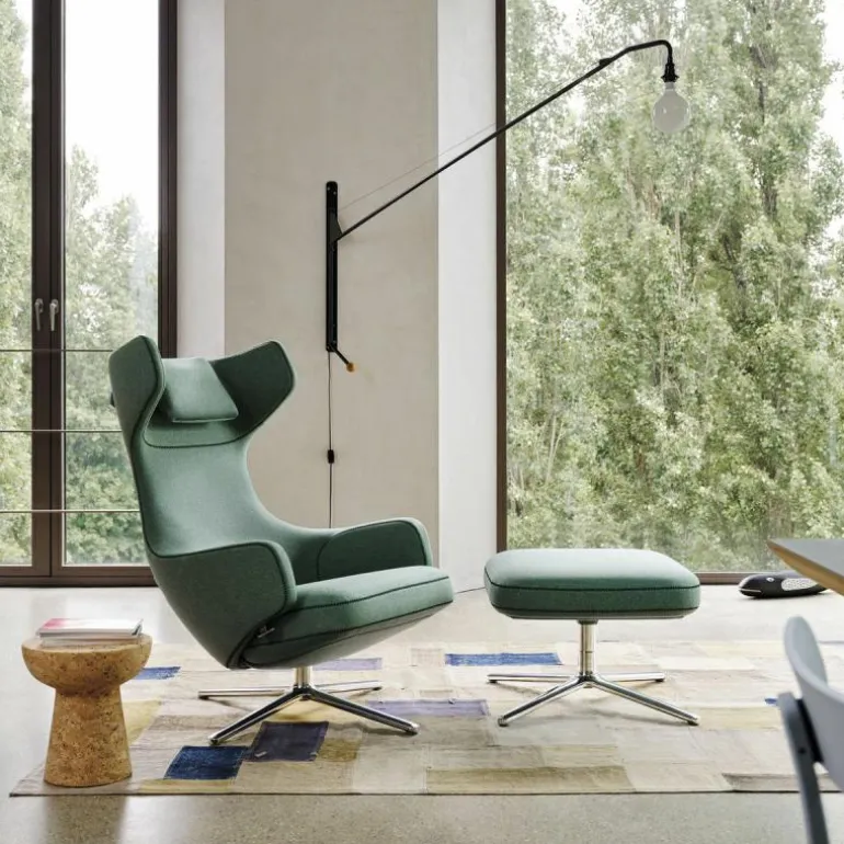 Grand Repos Loungestoel + Ottoman