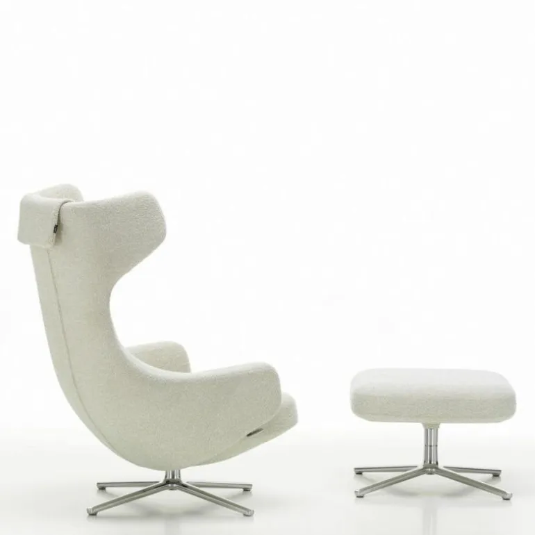 Grand Repos Loungestoel + Ottoman