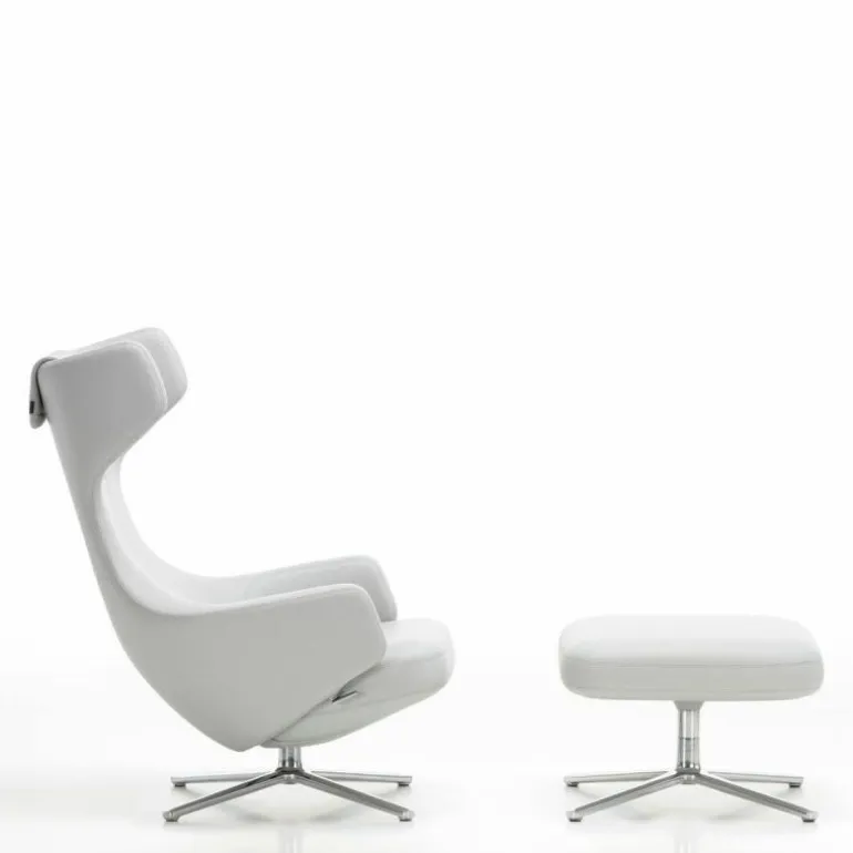 Grand Repos Loungestoel + Ottoman