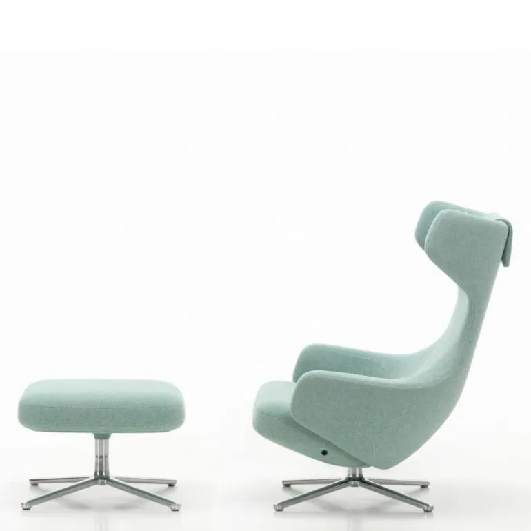 Grand Repos Loungestoel + Ottoman