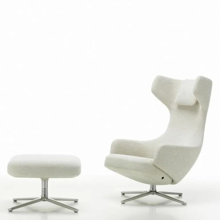Grand Repos Loungestoel + Ottoman
