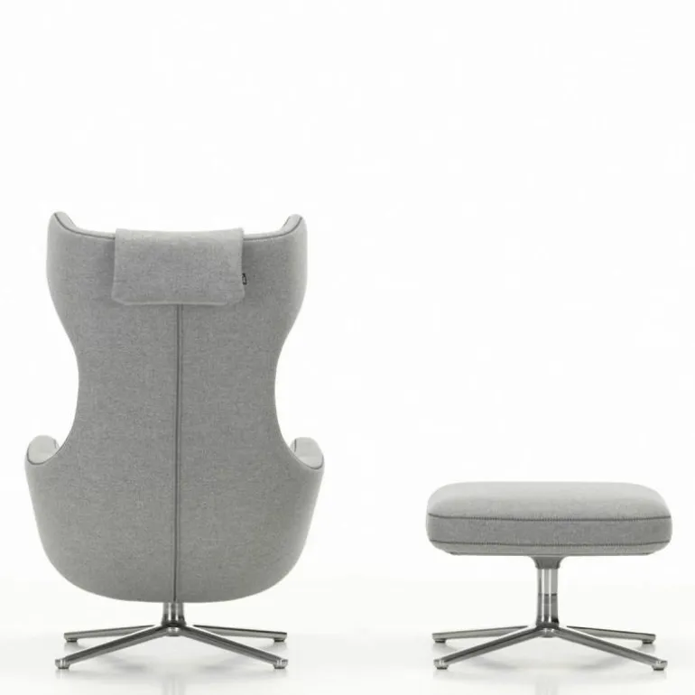 Grand Repos Loungestoel + Ottoman