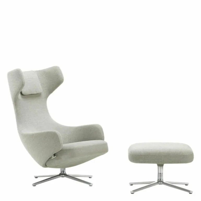 Grand Repos Loungestoel + Ottoman