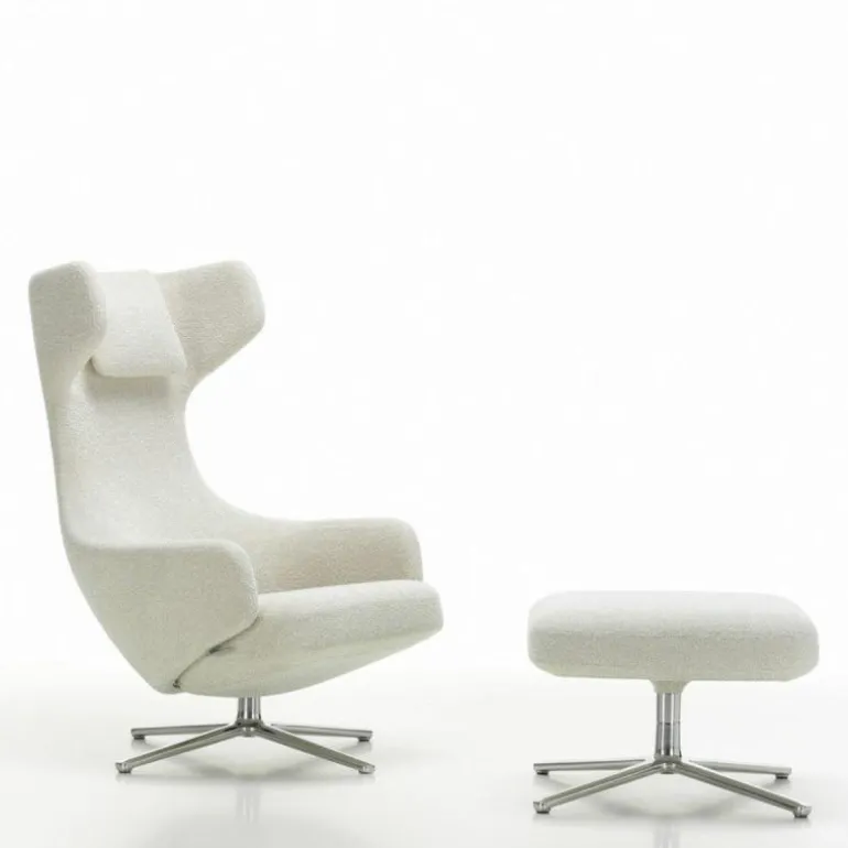 Grand Repos Loungestoel + Ottoman