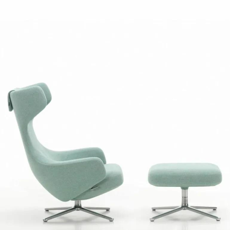 Grand Repos Loungestoel + Ottoman