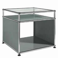 Haller Bijzettafel met Glazen Top