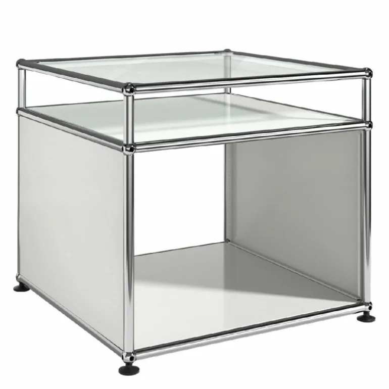Haller Bijzettafel met Glazen Top