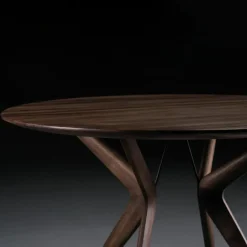 Lakri Eettafel Rond