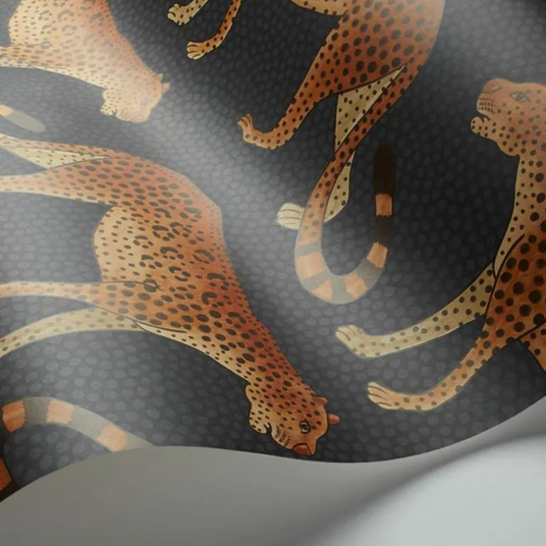 Leopard Walk Behang