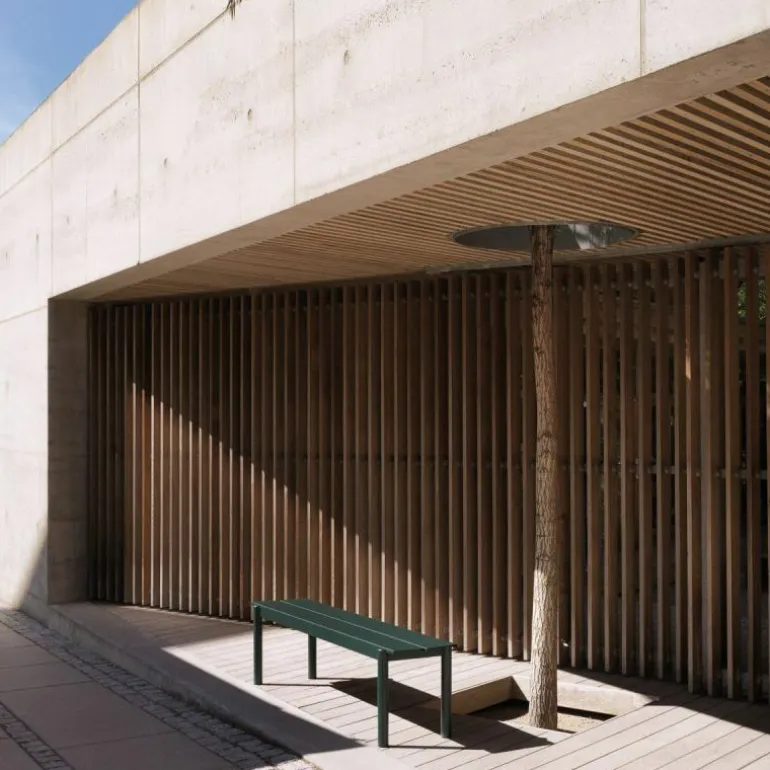 Linear Steel Bench