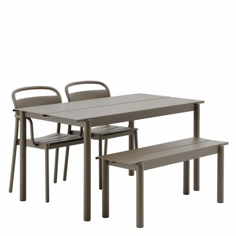 Linear Steel Bench