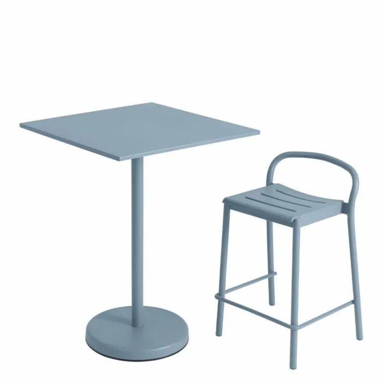 Linear Steel Café Bartafel