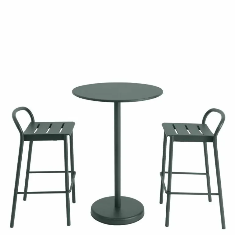 Linear Steel Café Bartafel