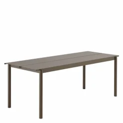 Linear Steel Eettafel