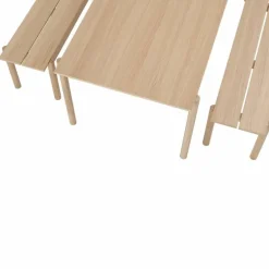 Linear Wood Eettafel