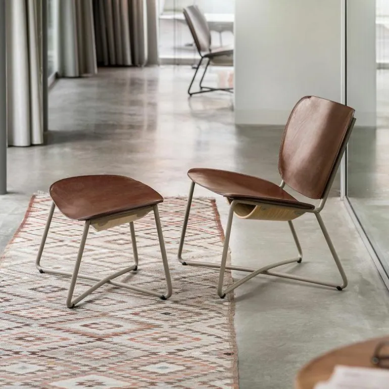 Miller Loungechair + Ottoman