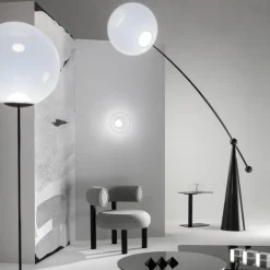 Opal Cone Vloerlamp