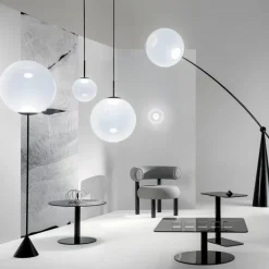Opal Cone Vloerlamp