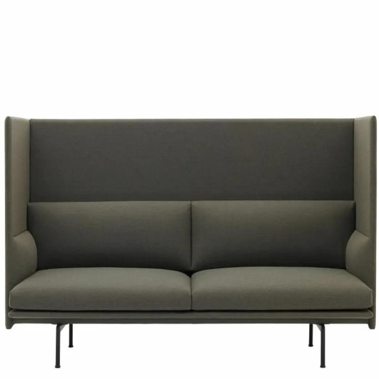 Outline Highback Bank