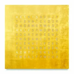 QLOCKTWO Earth 90 Creator's Edition Klok