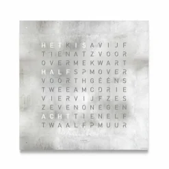 QLOCKTWO Earth 90 Creator's Edition Klok