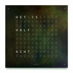 QLOCKTWO Earth 45 Creator's Edition Klok