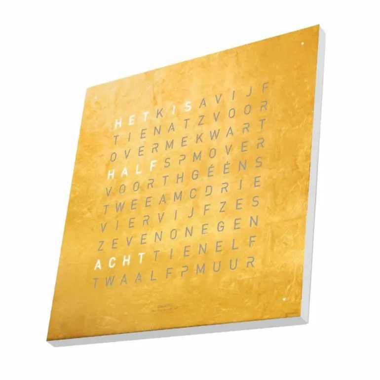 QLOCKTWO Earth 45 Creator's Edition Klok