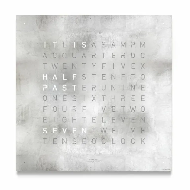 QLOCKTWO Earth 45 Creator's Edition Klok