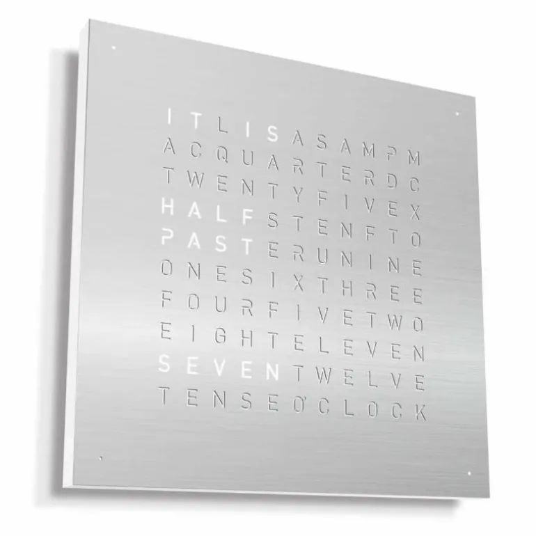 QLOCKTWO Earth 90 Klok