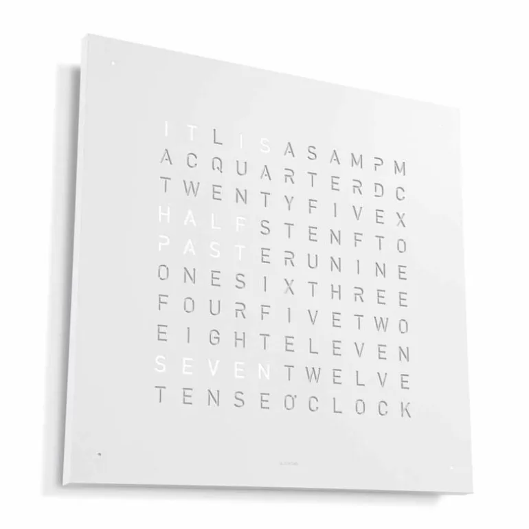 QLOCKTWO Earth 90 Klok