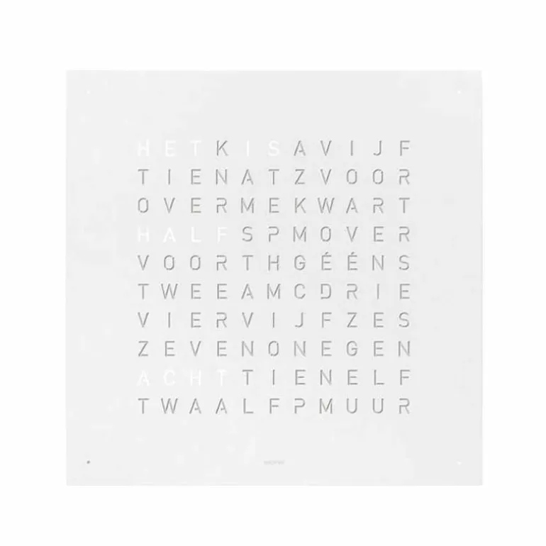 QLOCKTWO Earth 180 Klok