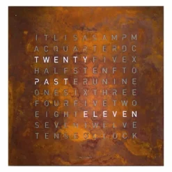QLOCKTWO Earth 180 Klok