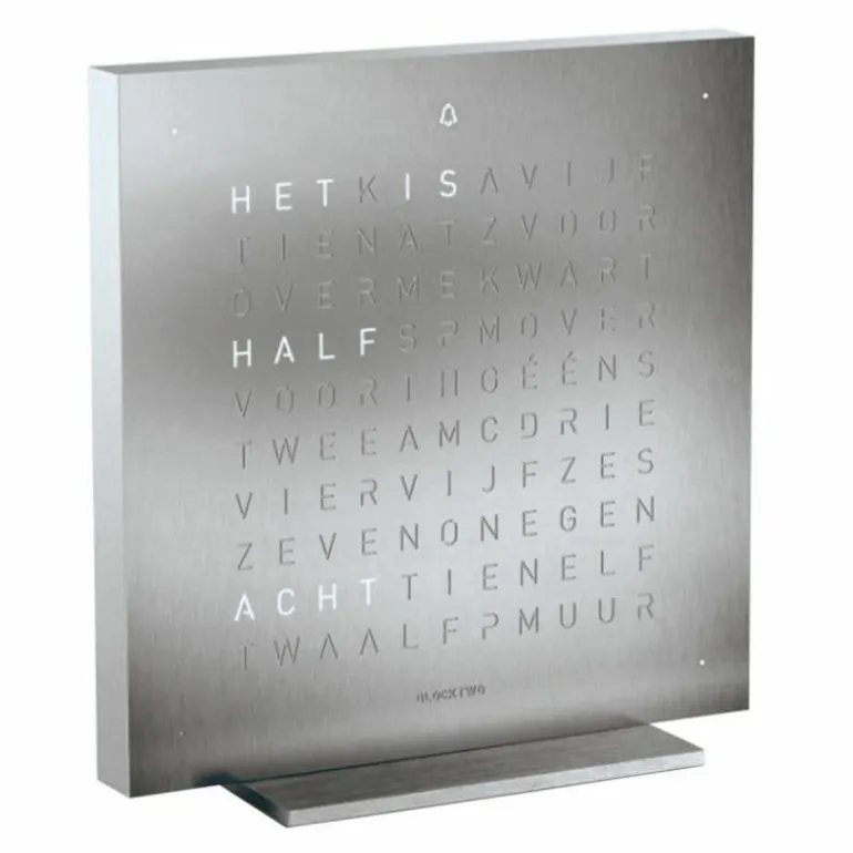 QLOCKTWO Earth 13,5 Tafelklok