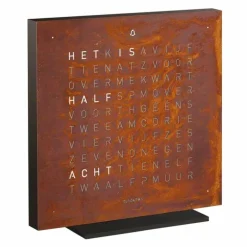 QLOCKTWO Earth 13,5 Tafelklok