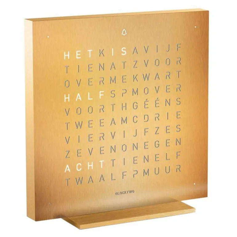 QLOCKTWO Earth 13,5 Tafelklok
