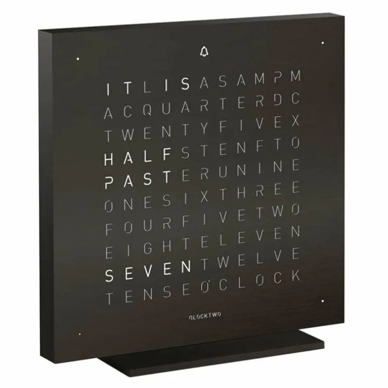 QLOCKTWO Earth 13,5 Tafelklok