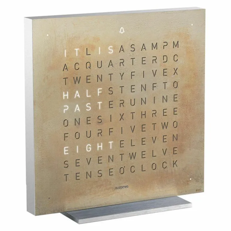 QLOCKTWO Earth 13,5 Tafelklok