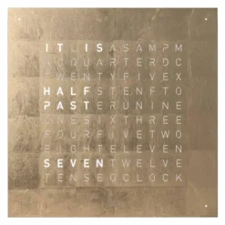 QLOCKTWO Earth 90 Universe Edition Klok
