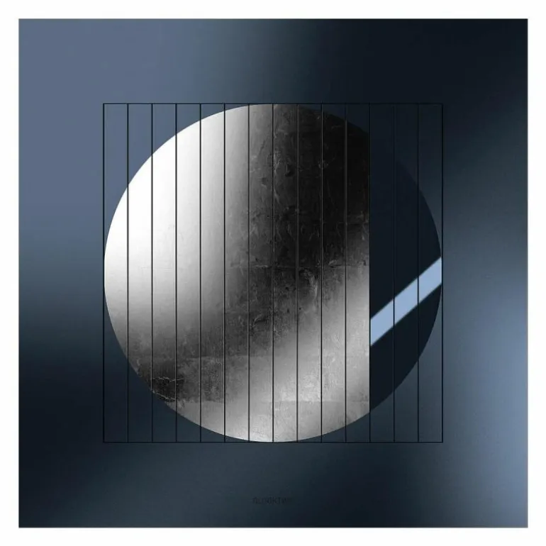 QLOCKTWO Moon 90 Klok